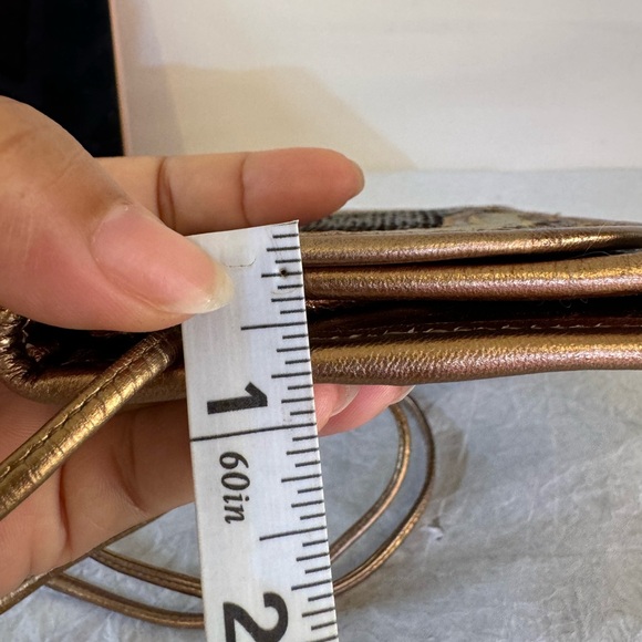 Vintage Carlos Falchi Snake Skin Envelope Shoulder Bag - Picture 10 of 15